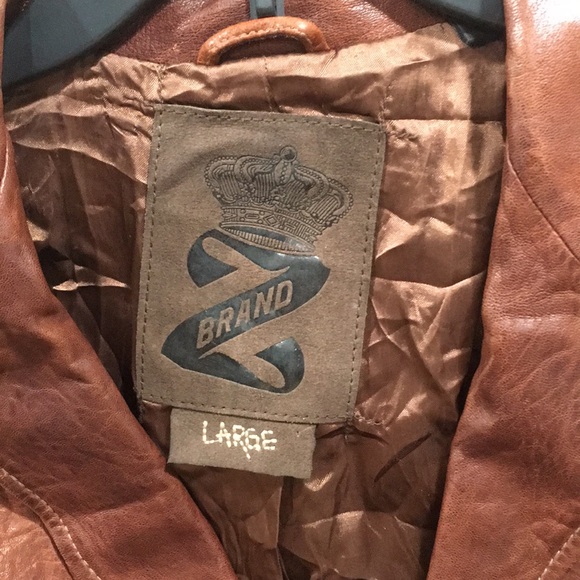 Z BRAND BURNT BROWN JACKET SIZE L - Picture 4 of 16